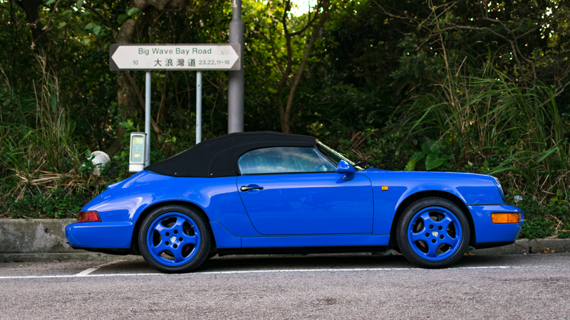 Porsche 911 Speedster at Shek O